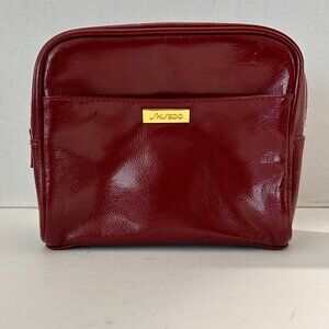 Shiseido Cosmetic Makeup Pouch Red